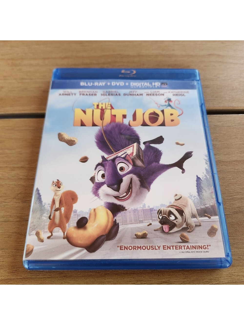 The Nut Job (Blu-ray+ DVD, 2014, 2-Disc Set)